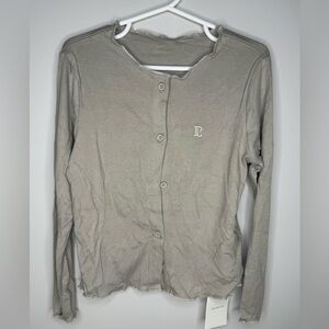 Knitting shirt gray